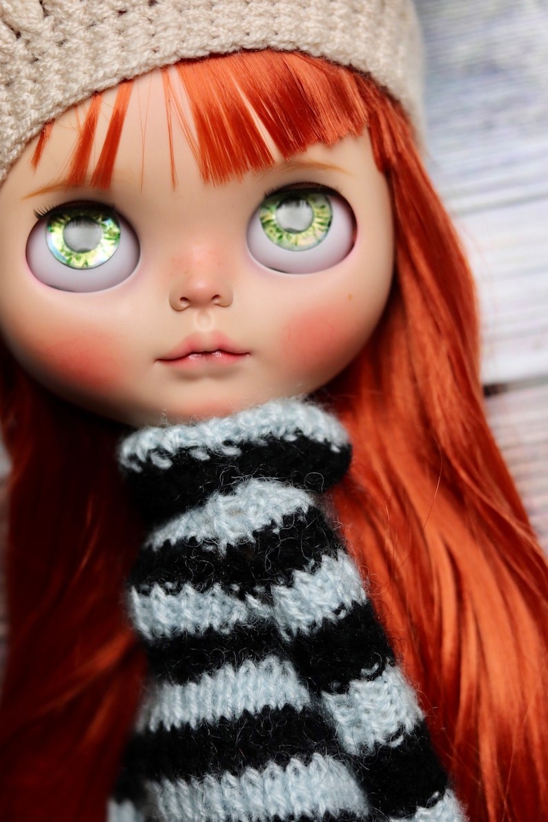 Kora – Custom Blythe Doll One-Of-A-Kind OOAK Custom OOAK Blythe Doll