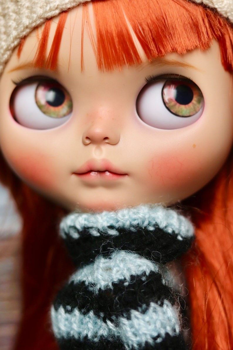 Kora – Custom Blythe Doll One-Of-A-Kind OOAK Custom OOAK Blythe Doll