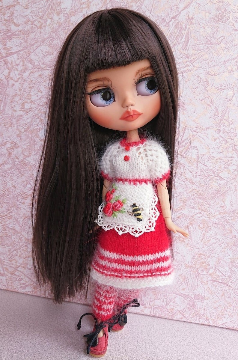 Leona – Custom Blythe Doll One-Of-A-Kind OOAK Custom OOAK Blythe Doll
