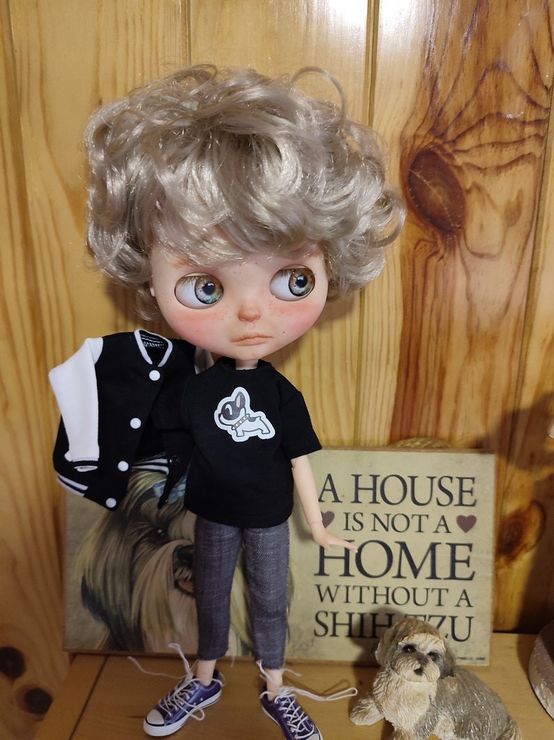 Liam – Custom Blythe Bambola unica nel suo genere OOAK Custom OOAK Blythe Bambola