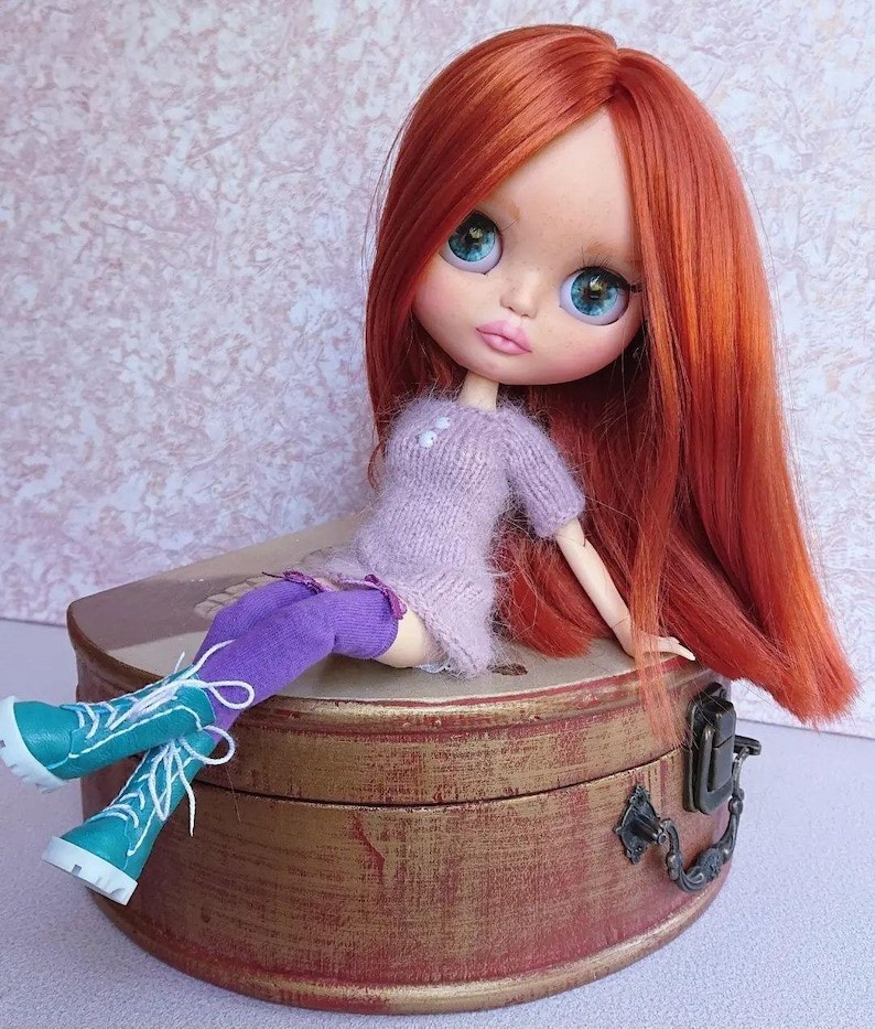 Maddison – Custom Blythe Doll One-Of-A-Kind OOAK Custom OOAK Blythe Doll