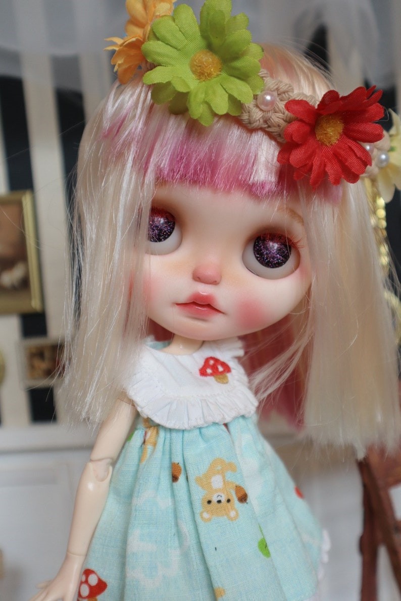 Madilynn – Custom Blythe Doll One-Of-A-Kind OOAK Custom OOAK Blythe Doll