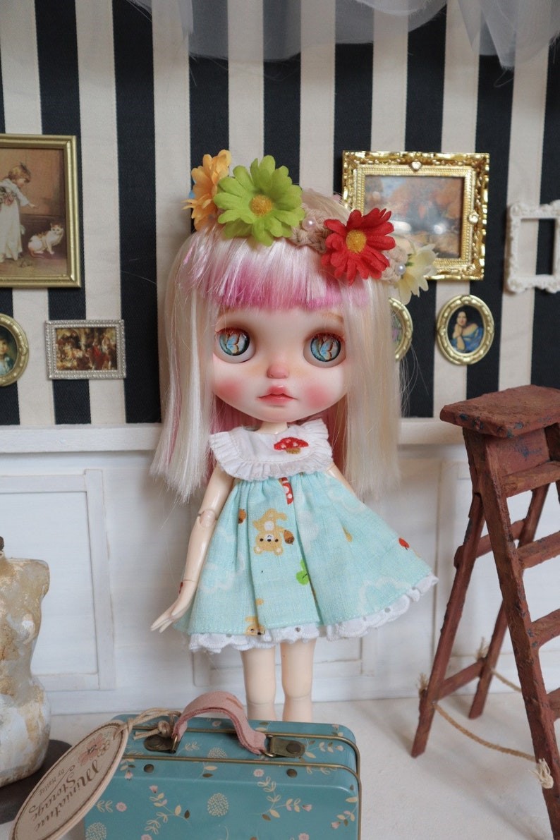 Madilynn – Custom Blythe Doll One-Of-A-Kind OOAK Custom OOAK Blythe Doll