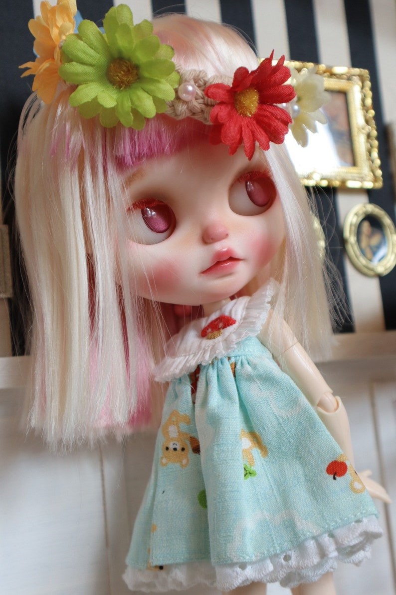 Madilynn – Custom Blythe Doll One-Of-A-Kind OOAK Custom OOAK Blythe Doll
