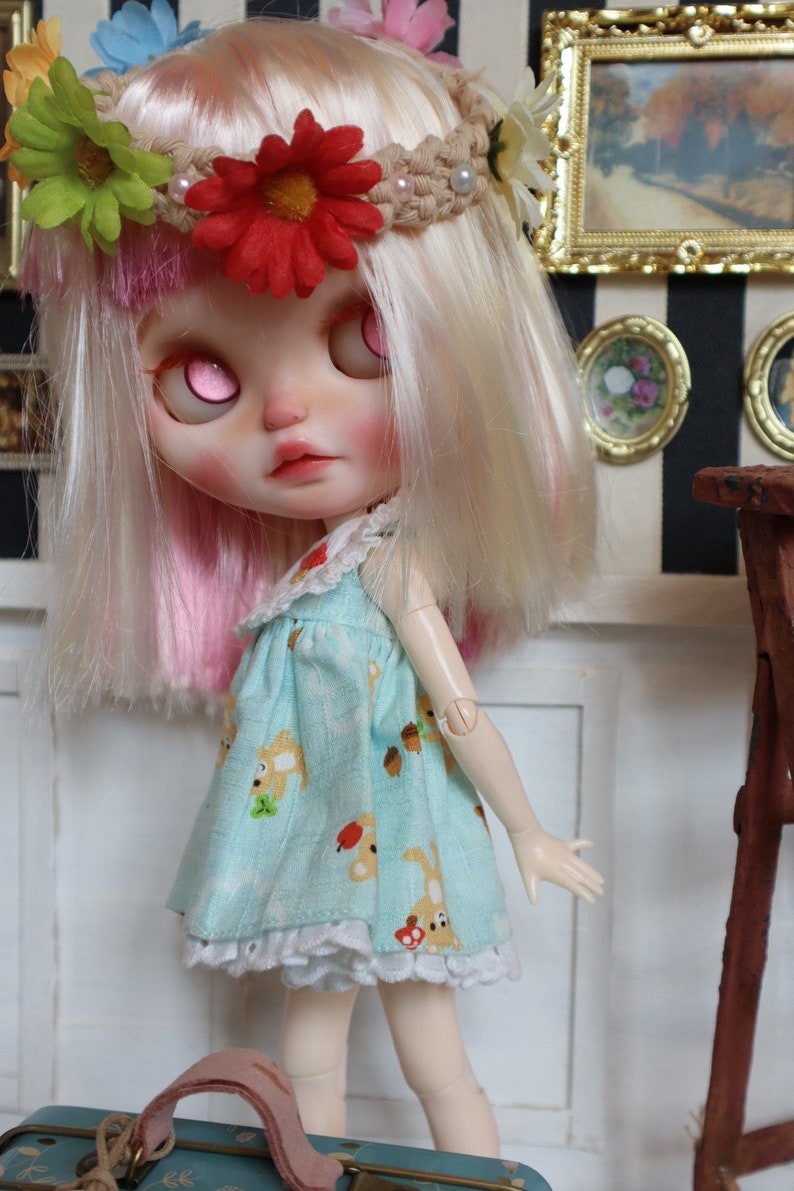 Madilynn – Custom Blythe Doll One-Of-A-Kind OOAK Custom OOAK Blythe Doll