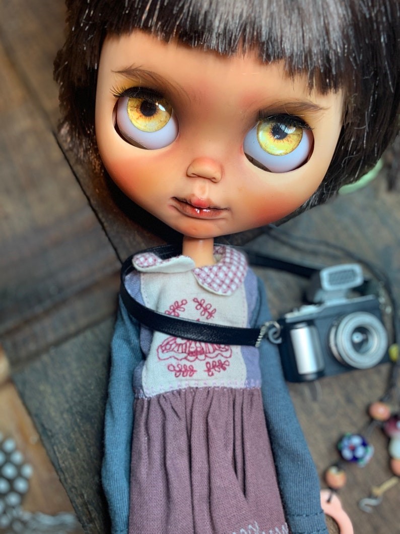 Mylah – Custom Blythe Doll One-Of-A-Kind OOAK Custom OOAK Blythe Doll