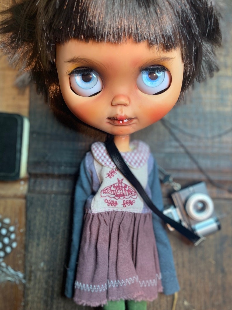 Mylah – Custom Blythe Doll One-Of-A-Kind OOAK Custom OOAK Blythe Doll
