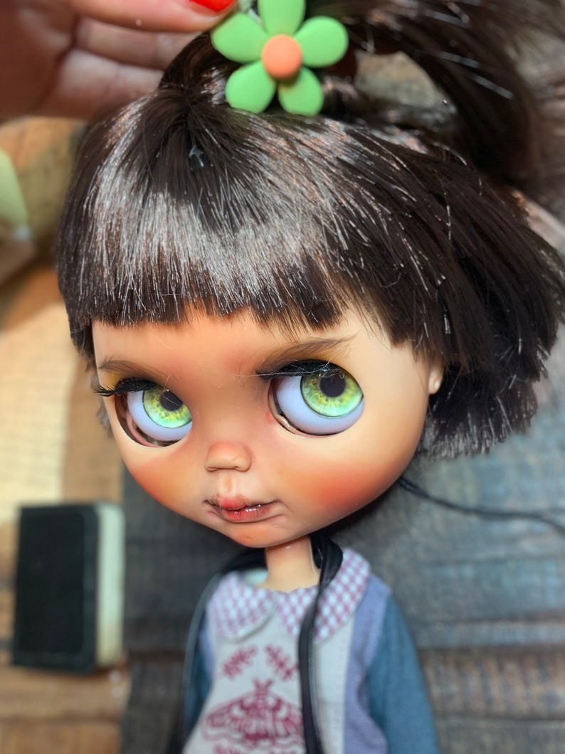 Mylah – Custom Blythe Doll One-Of-A-Kind OOAK Custom OOAK Blythe Doll