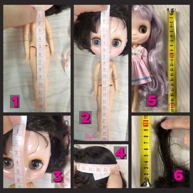 middie blythe doll measurements