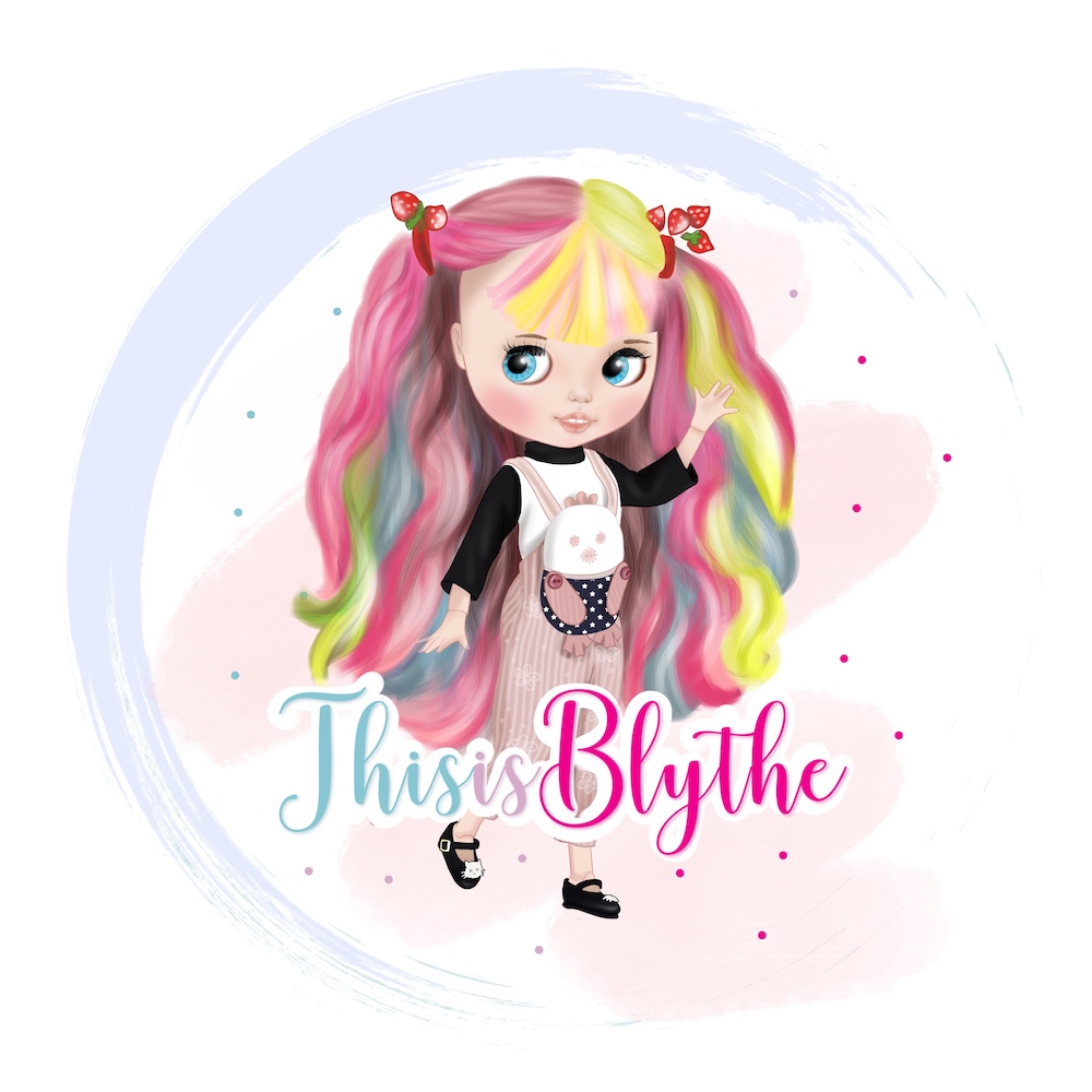 this is blythe logotyp