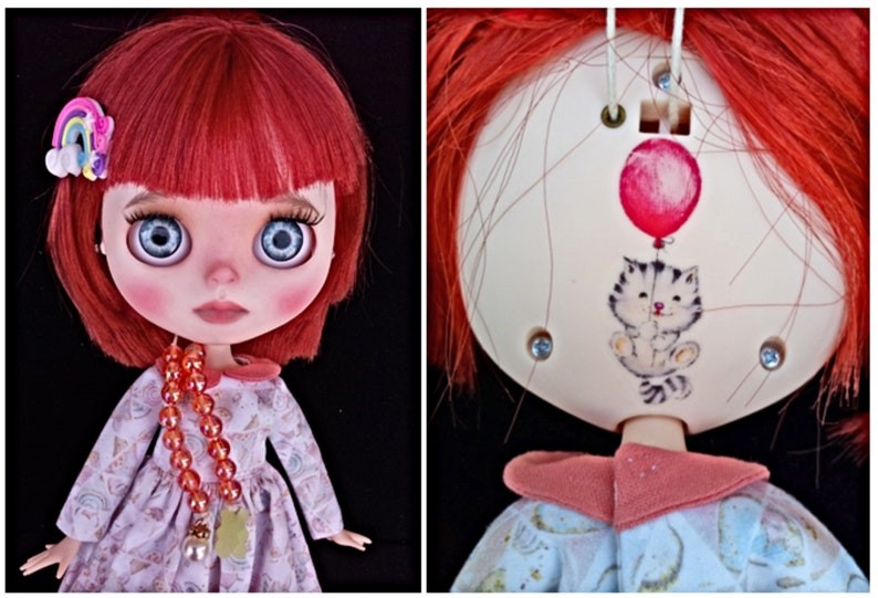Ayleen – Custom Blythe Doll One-Of-A-Kind OOAK Custom OOAK Blythe Doll