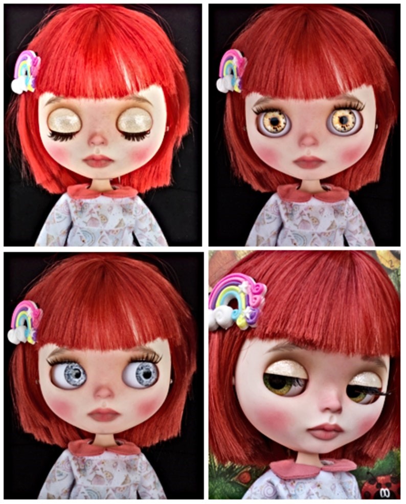 Ayleen – Custom Blythe Doll One-Of-A-Kind OOAK Custom OOAK Blythe Doll