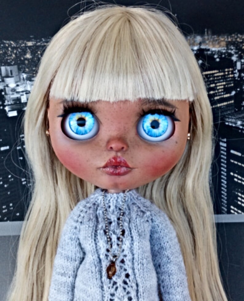 Baylor – Custom Blythe Doll One-Of-A-Kind OOAK Custom OOAK Blythe Doll