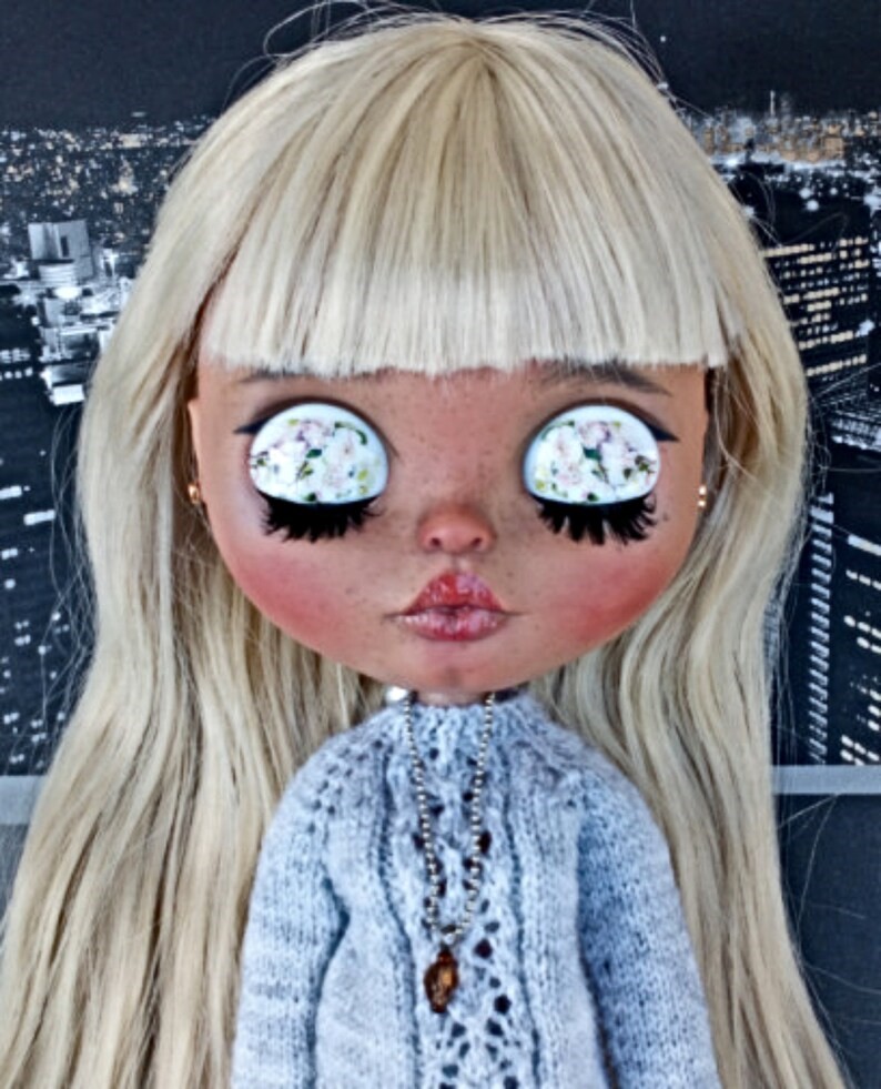 Baylor – Custom Blythe Doll One-Of-A-Kind OOAK Custom OOAK Blythe Doll