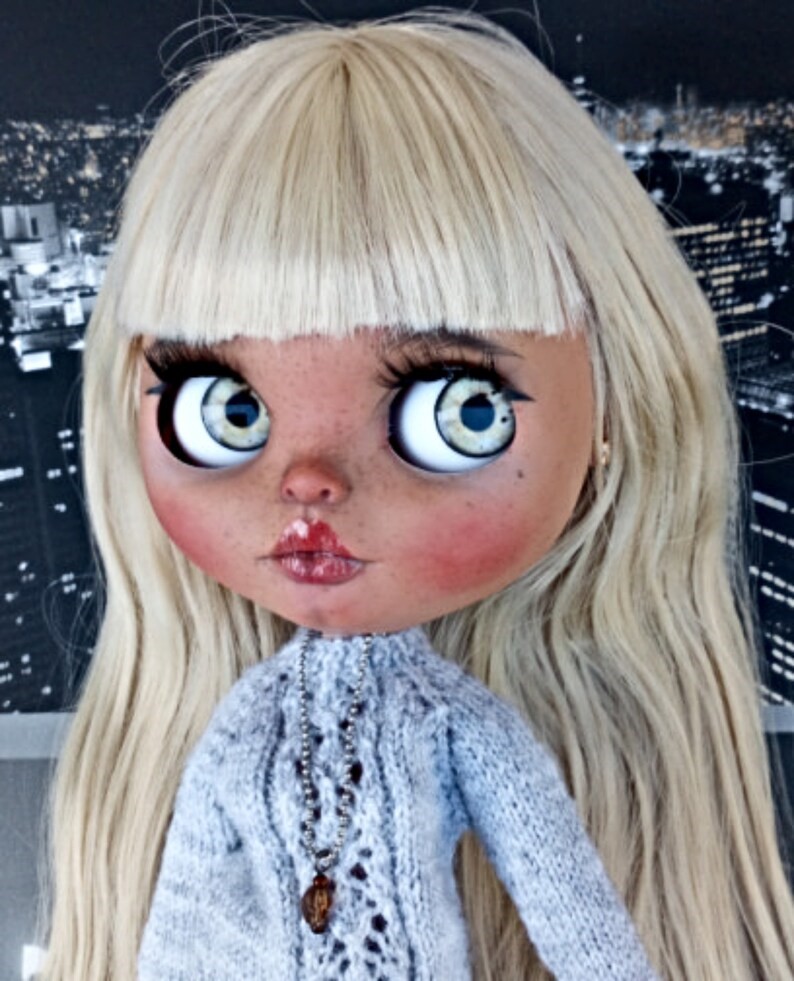 Baylor – Custom Blythe Doll One-Of-A-Kind OOAK Custom OOAK Blythe Doll