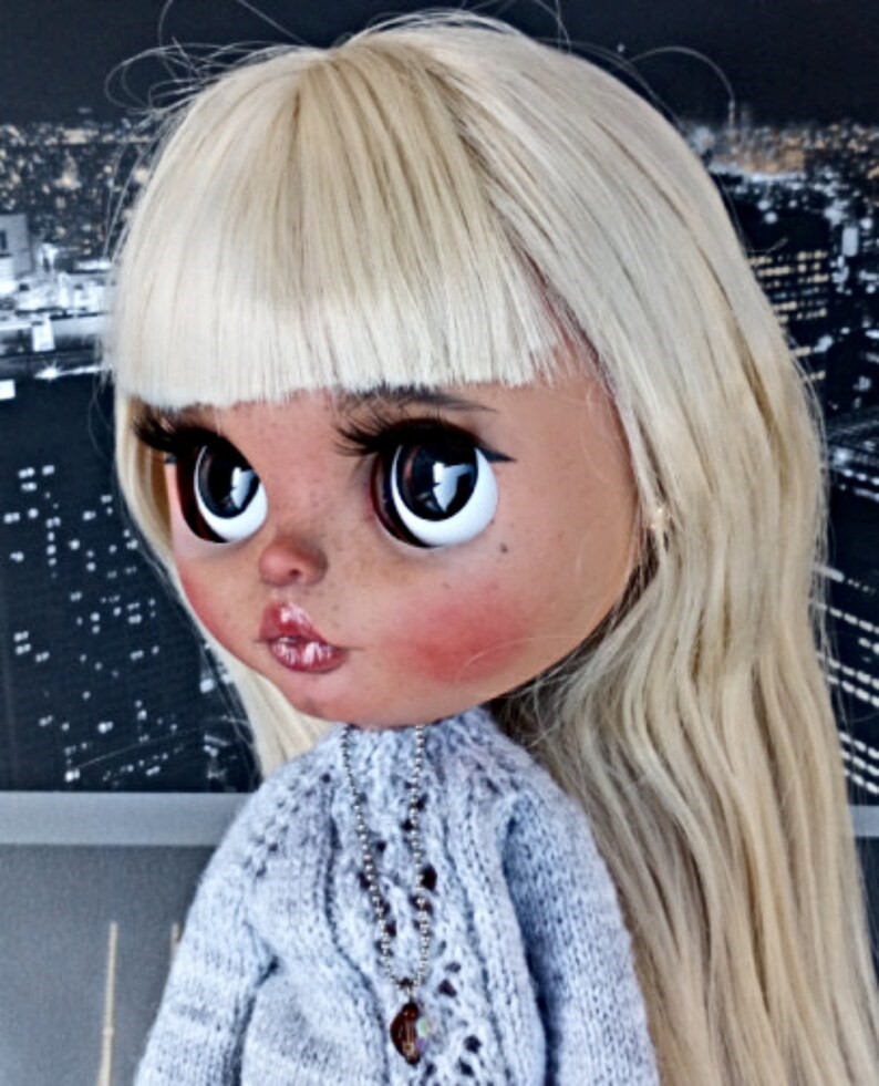 Baylor – Custom Blythe Doll One-Of-A-Kind OOAK Custom OOAK Blythe Doll