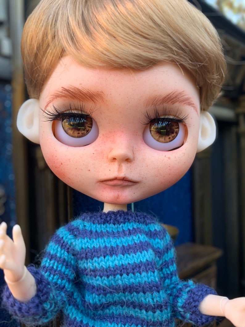 Bobby - Custom Blythe Doll OOAK Aon-de-Chineál Custom OOAK Blythe Doll