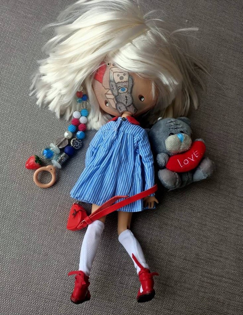 Brittany – Custom Blythe Doll One-Of-A-Kind OOAK Custom OOAK Blythe Doll