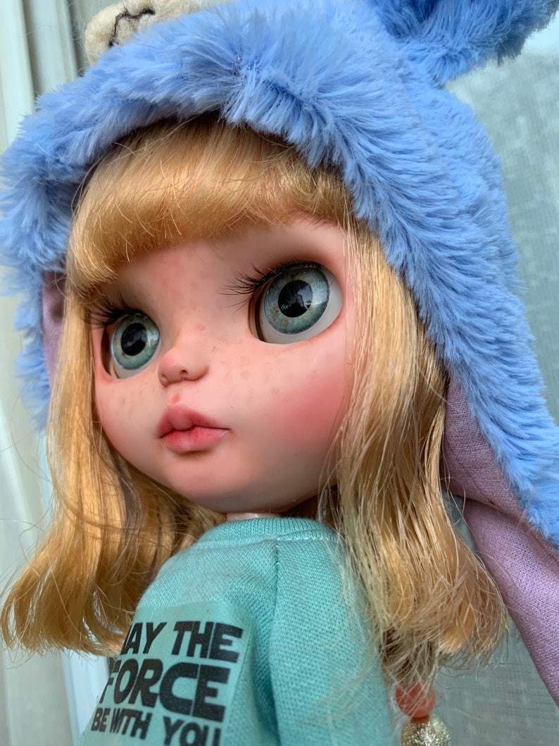 Brooklyn – Custom Blythe Doll One-Of-A-Kind OOAK Custom OOAK Blythe Doll