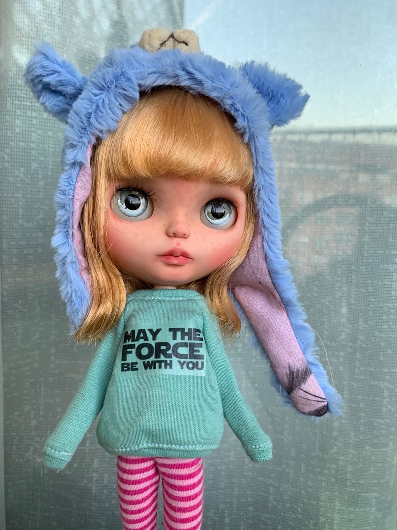 Brooklyn – Custom Blythe Doll One-Of-A-Kind OOAK Custom OOAK Blythe Doll