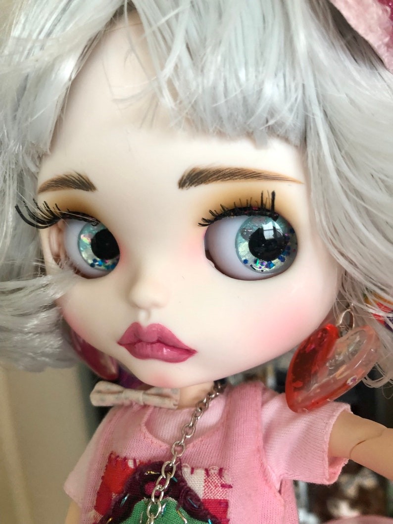 Crystal – Custom Blythe Doll One-Of-A-Kind OOAK Custom OOAK Blythe Doll
