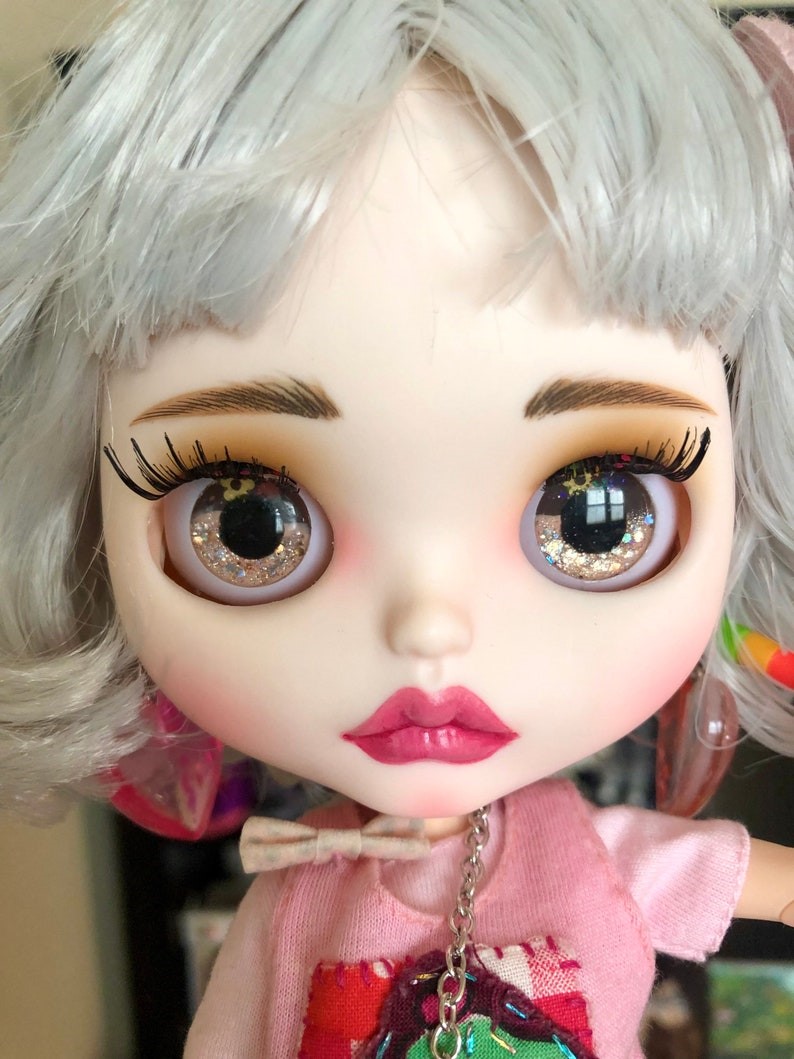 Crystal – Custom Blythe Doll One-Of-A-Kind OOAK Custom OOAK Blythe Doll