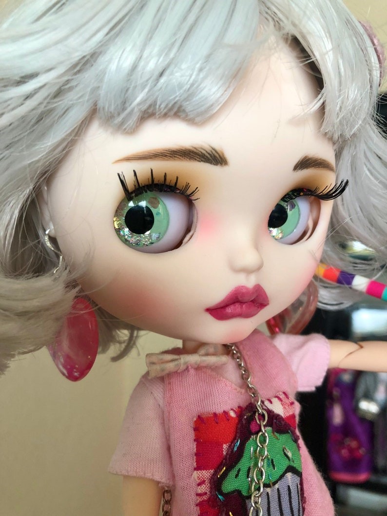 Crystal – Custom Blythe Doll One-Of-A-Kind OOAK Custom OOAK Blythe Doll