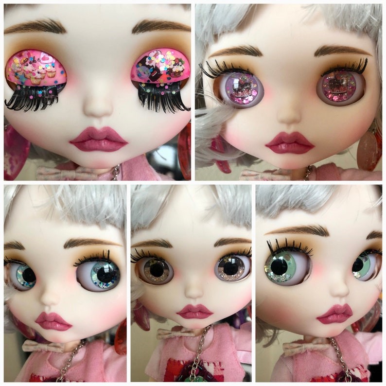 Crystal – Custom Blythe Doll One-Of-A-Kind OOAK Custom OOAK Blythe Doll