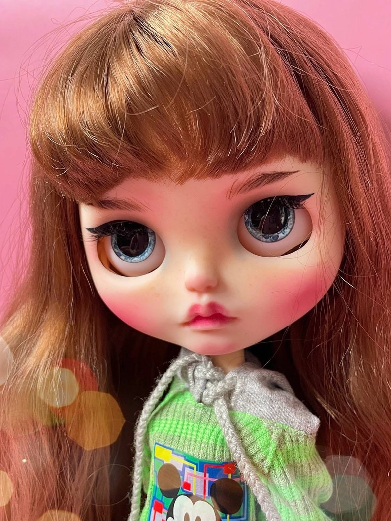 Delilah – Custom Blythe Doll One-Of-A-Kind OOAK Custom OOAK Blythe Doll