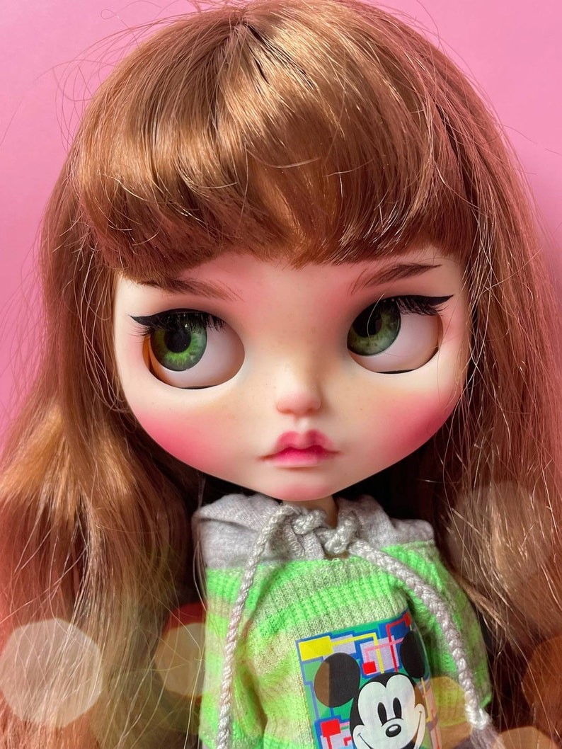 Delilah – Custom Blythe Doll One-Of-A-Kind OOAK Custom OOAK Blythe Doll