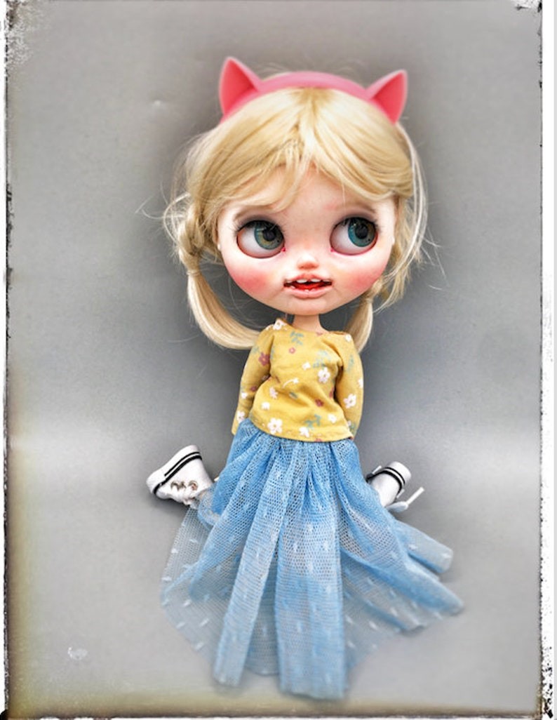 Eleanor – Custom Blythe Doll One-Of-A-Kind OOAK Custom OOAK Blythe Doll