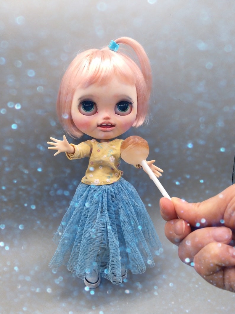 Eleanor – Custom Blythe Doll One-Of-A-Kind OOAK Custom OOAK Blythe Doll