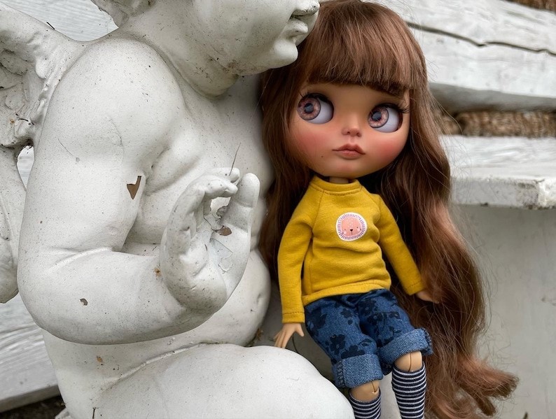 Ember – Custom Blythe Doll One-Of-A-Kind OOAK Custom OOAK Blythe Doll