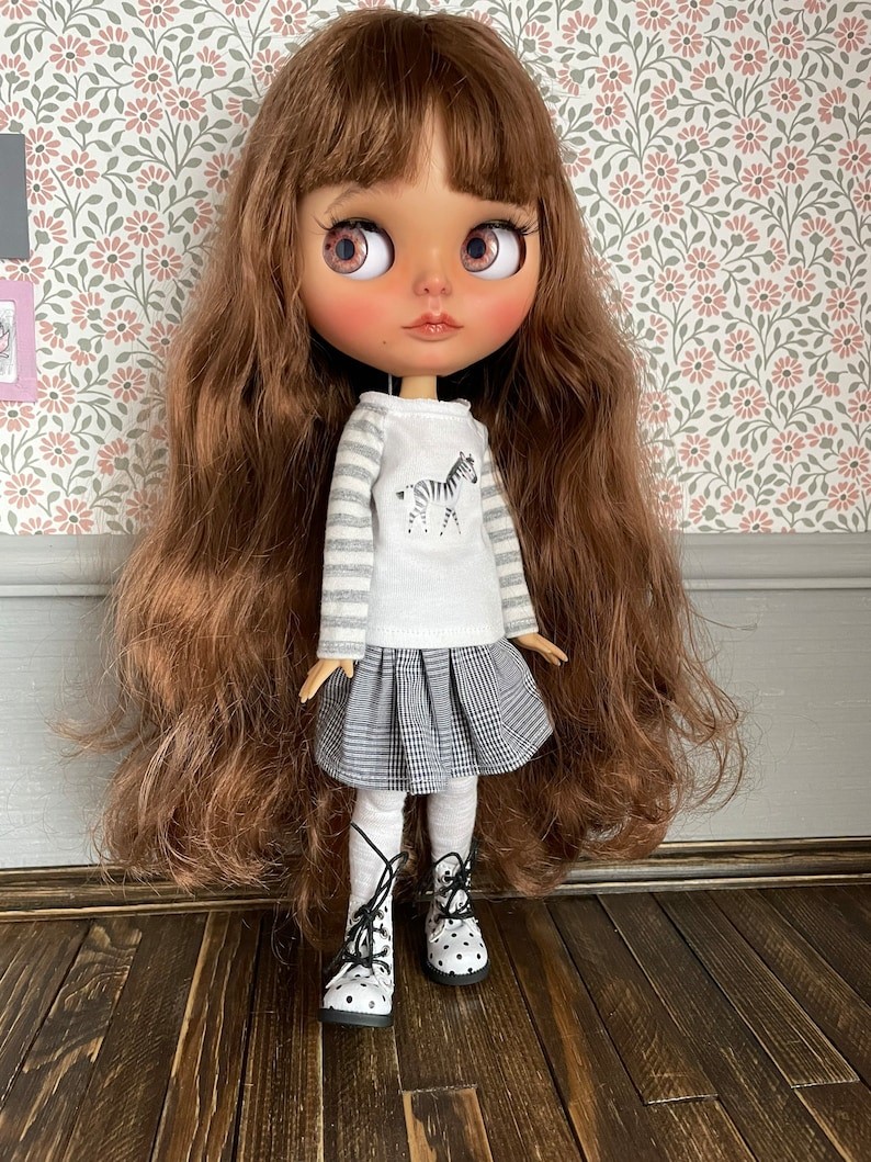 Ember – Custom Blythe Doll One-Of-A-Kind OOAK Custom OOAK Blythe Doll