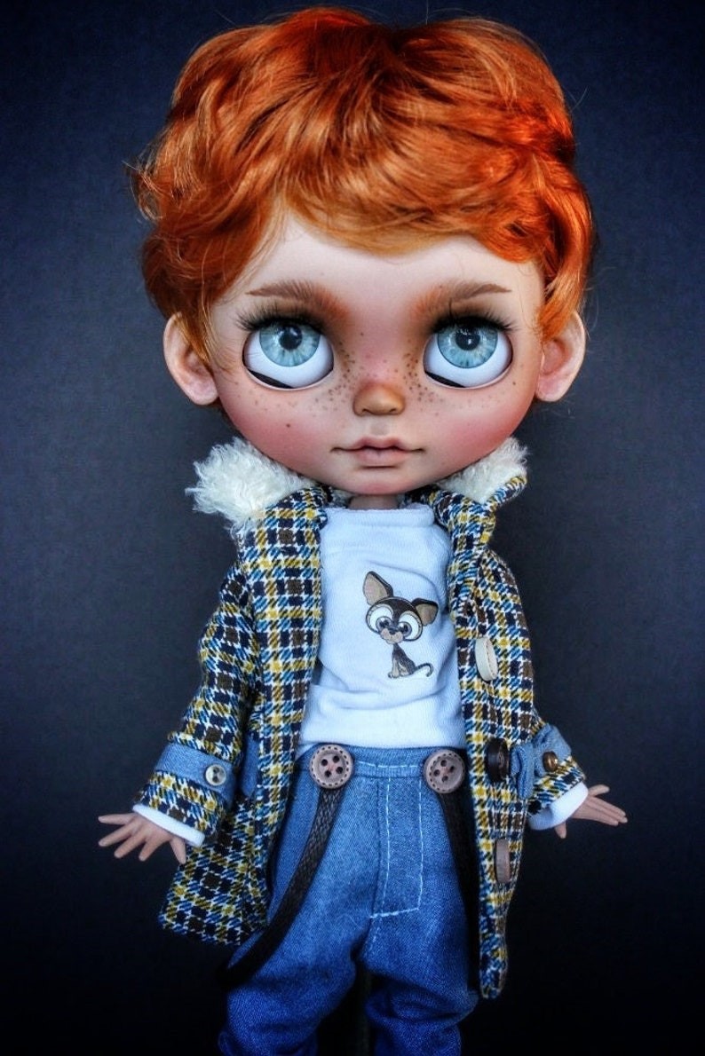 Garber – Custom Blythe Doll One-Of-A-Kind OOAK Custom OOAK Blythe Doll