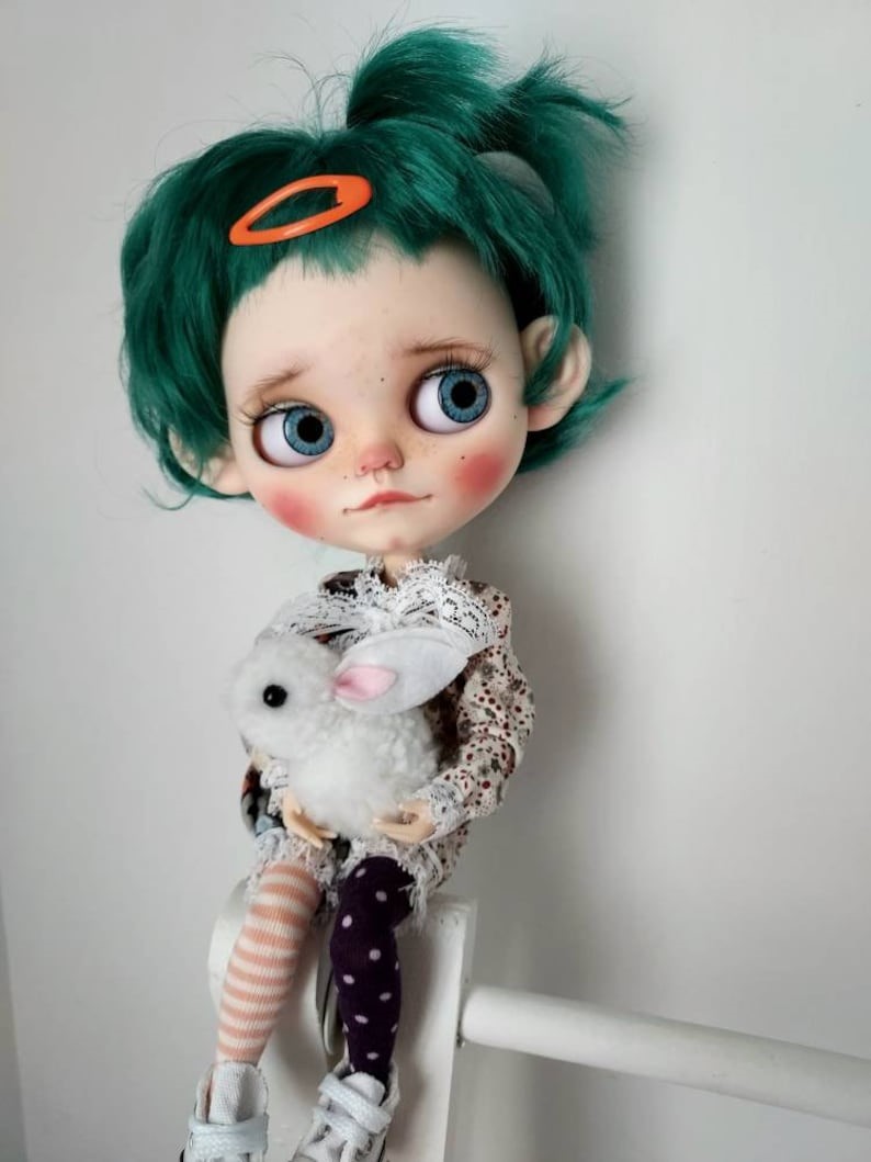 Georgia - Custom Blythe Bambola unica nel suo genere OOAK Custom OOAK Blythe Bambola