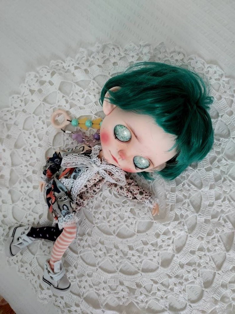 Georgia – Custom Blythe Doll One-Of-A-Kind OOAK Custom OOAK Blythe Doll