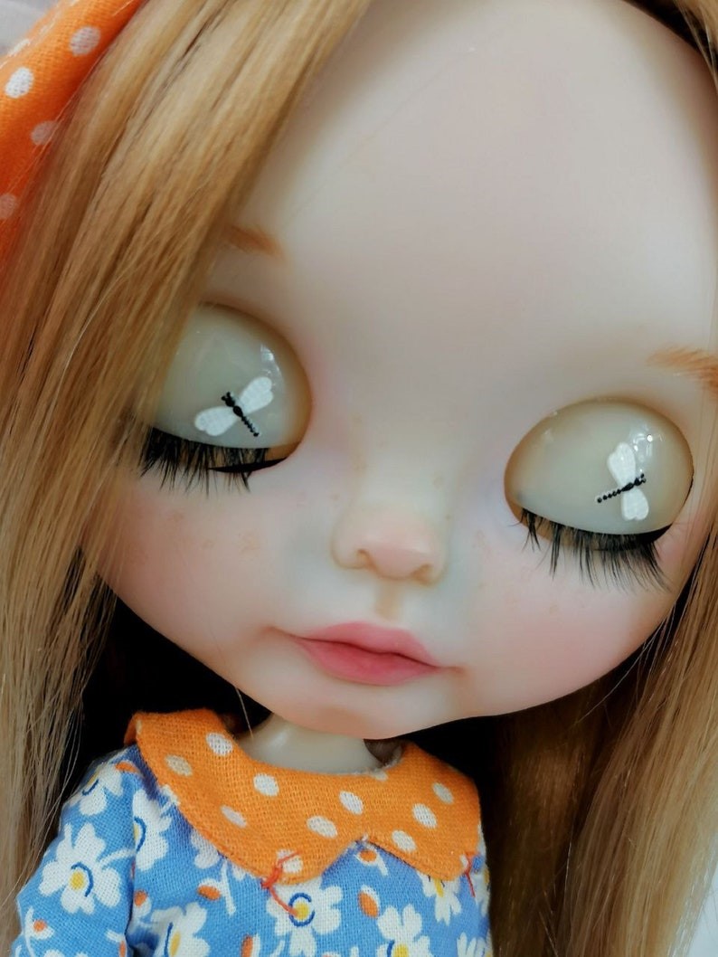Hana – Custom Blythe Doll One-Of-A-Kind OOAK Custom OOAK Blythe Doll