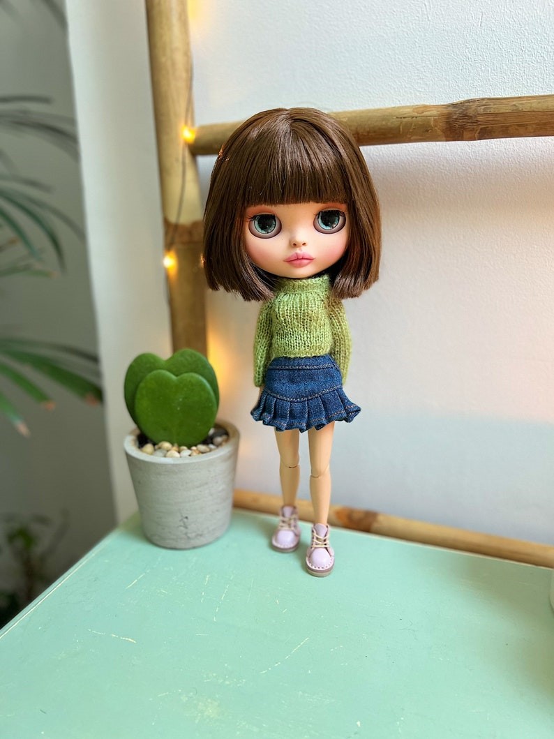 Isabel – Custom Blythe Doll One-Of-A-Kind OOAK Custom OOAK Blythe Doll