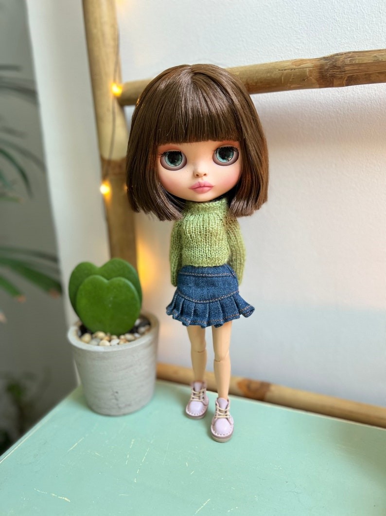 Isabel – Custom Blythe Doll One-Of-A-Kind OOAK Custom OOAK Blythe Doll