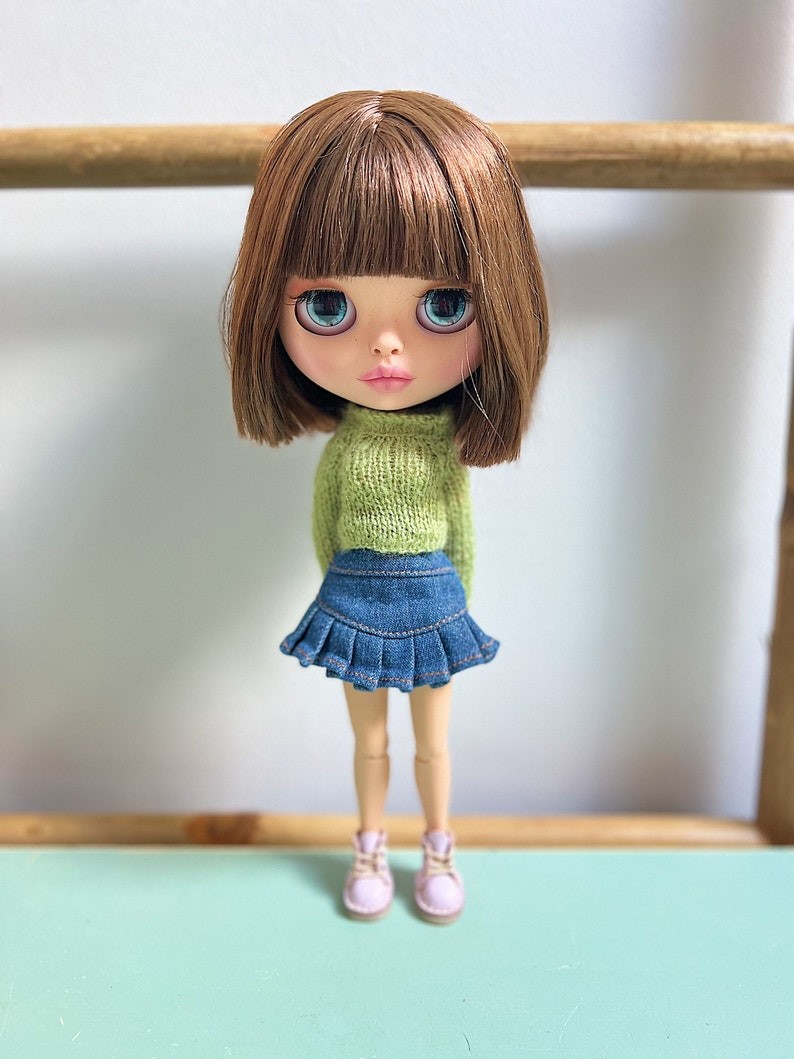 Isabel – Custom Blythe Doll One-Of-A-Kind OOAK Custom OOAK Blythe Doll