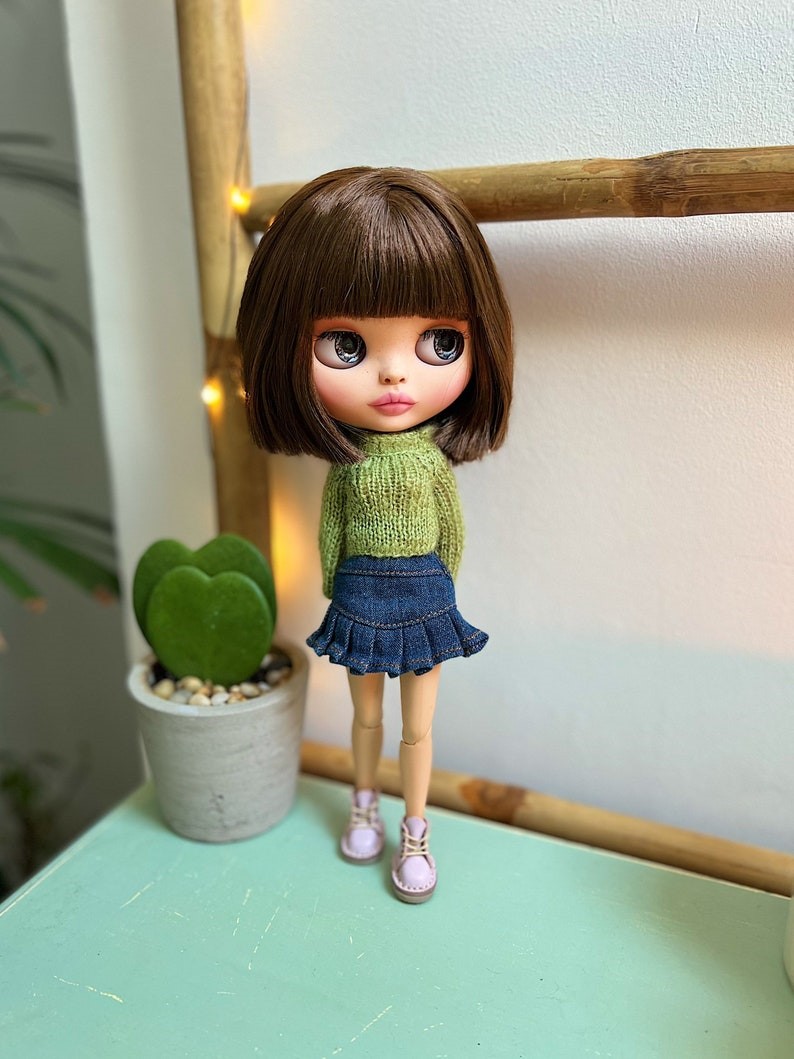 Isabel – Custom Blythe Doll One-Of-A-Kind OOAK Custom OOAK Blythe Doll
