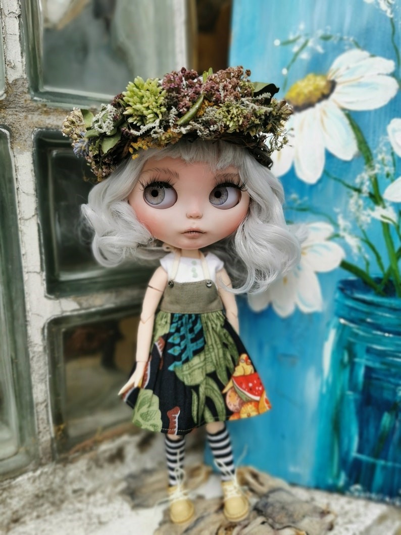 Kathleen – Custom Blythe Doll One-Of-A-Kind OOAK Custom OOAK Blythe Doll