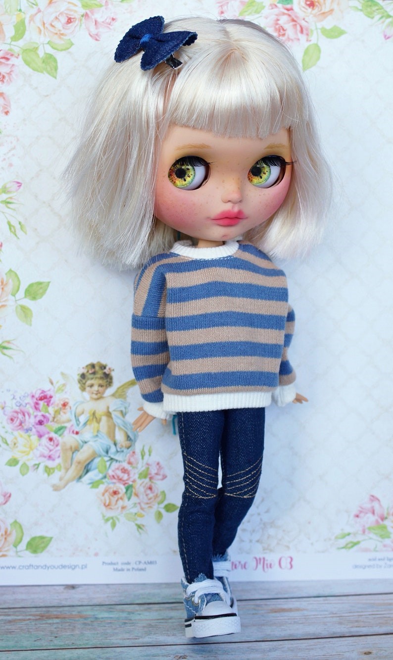 Kiera – Custom Blythe Doll One-Of-A-Kind OOAK Custom OOAK Blythe Doll