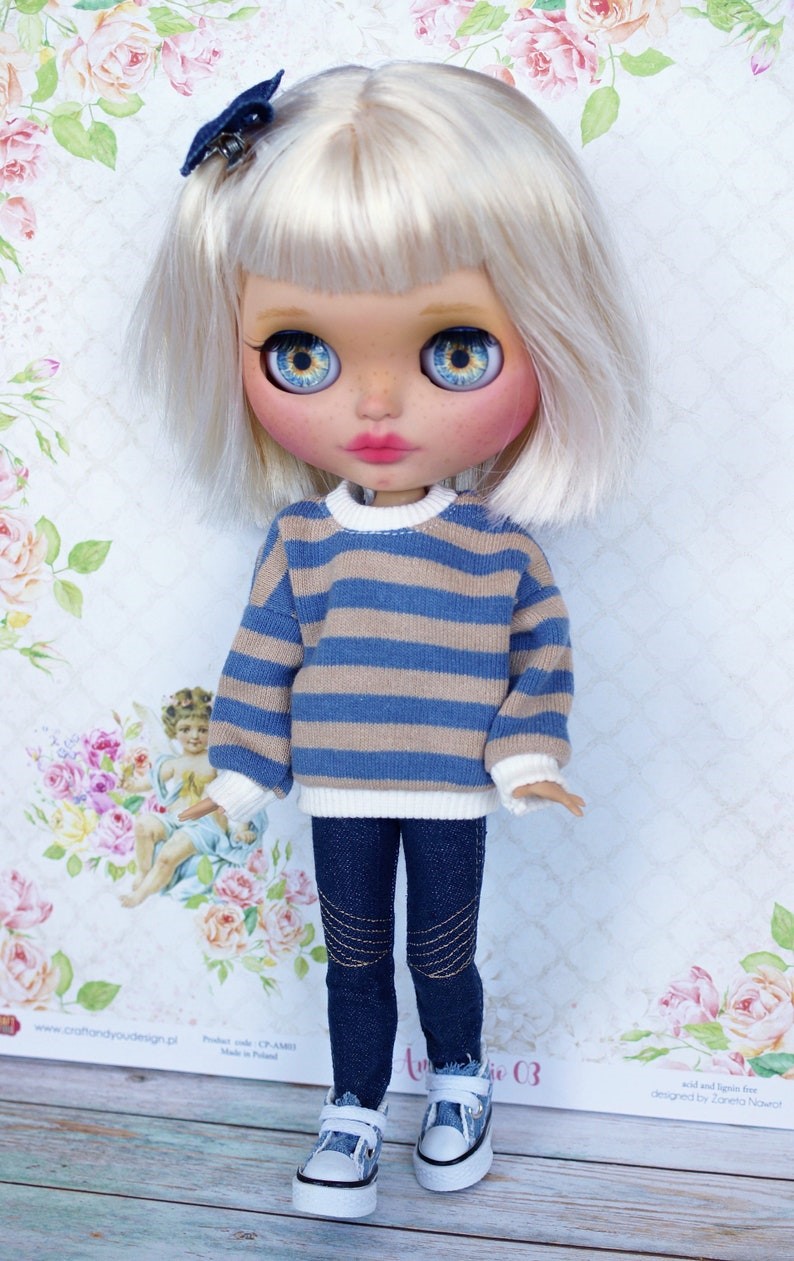 Kiera – Custom Blythe Doll One-Of-A-Kind OOAK Custom OOAK Blythe Doll