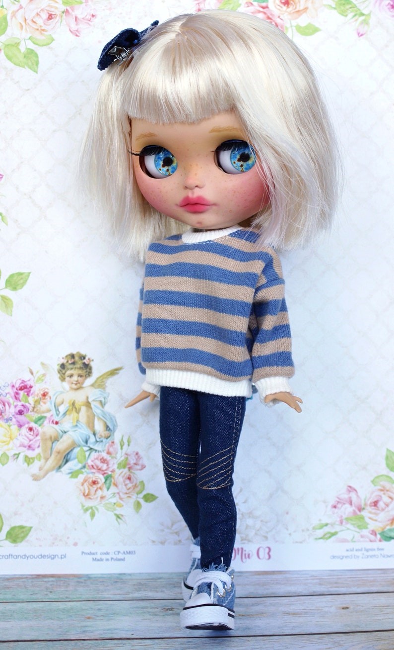 Kiera – Custom Blythe Doll One-Of-A-Kind OOAK Custom OOAK Blythe Doll