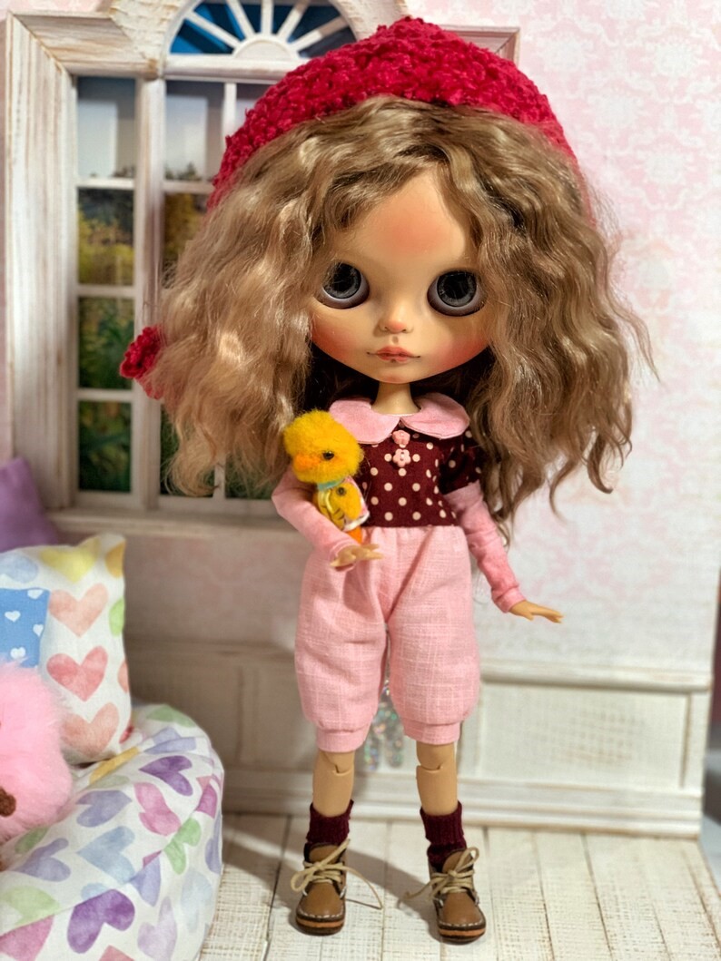 Lina – Custom Blythe Doll One-Of-A-Kind OOAK Custom OOAK Blythe Doll