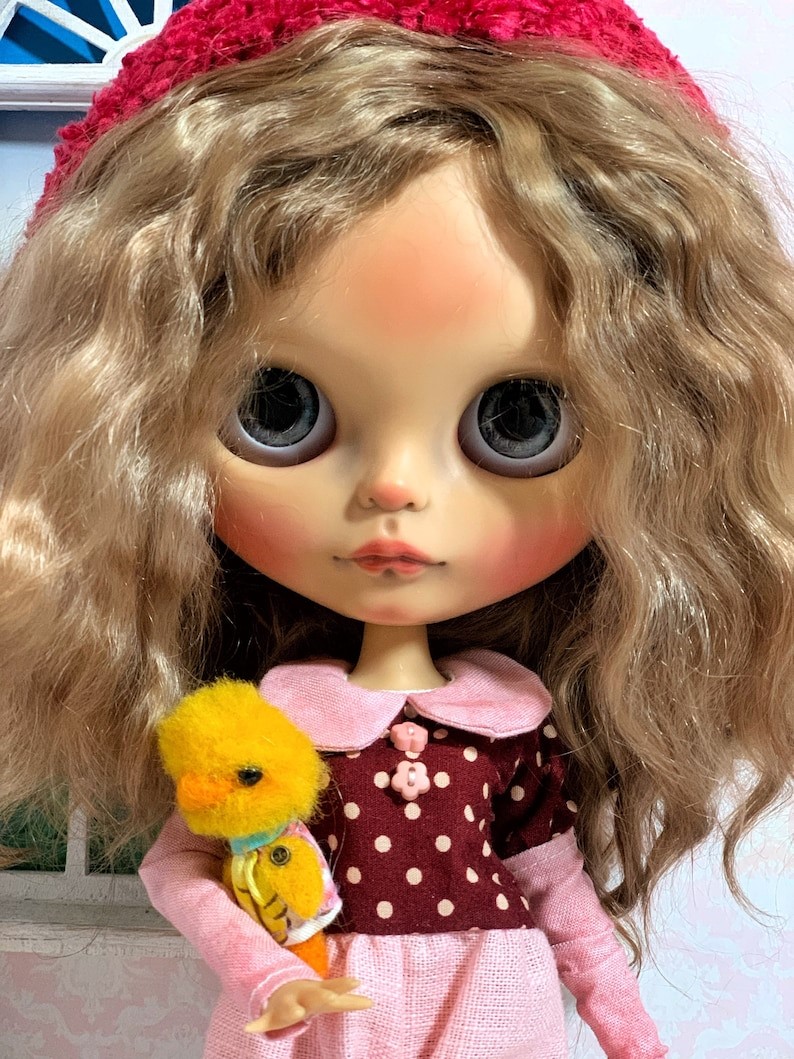 Lina – Custom Blythe Doll One-Of-A-Kind OOAK Custom OOAK Blythe Doll