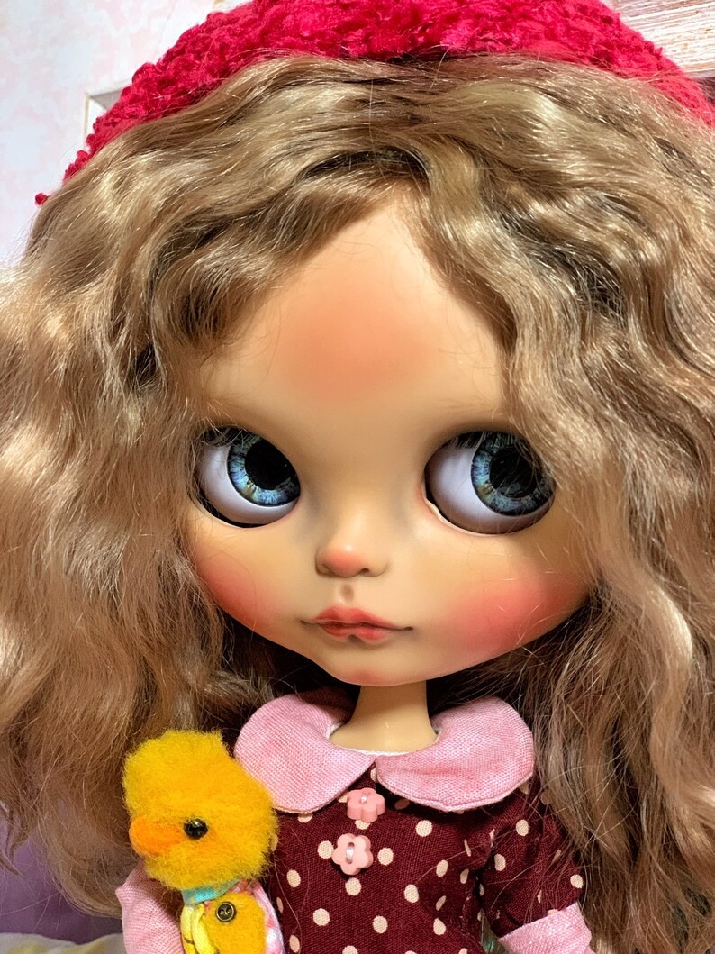 Lina – Custom Blythe Doll One-Of-A-Kind OOAK Custom OOAK Blythe Doll