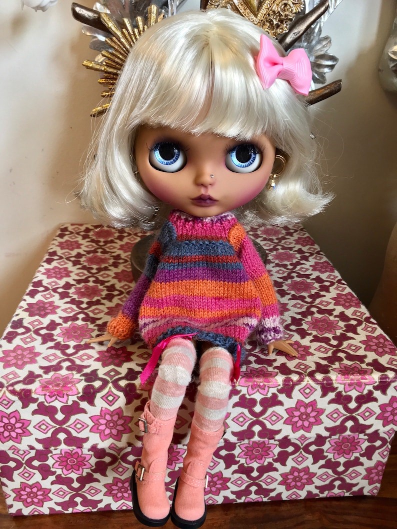 Maeve – Custom Blythe Doll One-Of-A-Kind OOAK Custom OOAK Blythe Doll